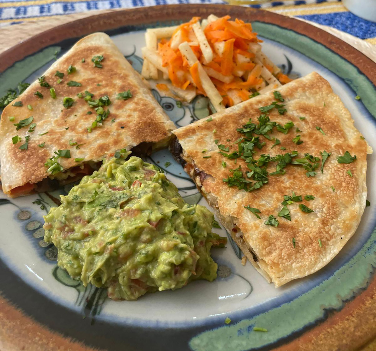 quesadilla at zandoyo