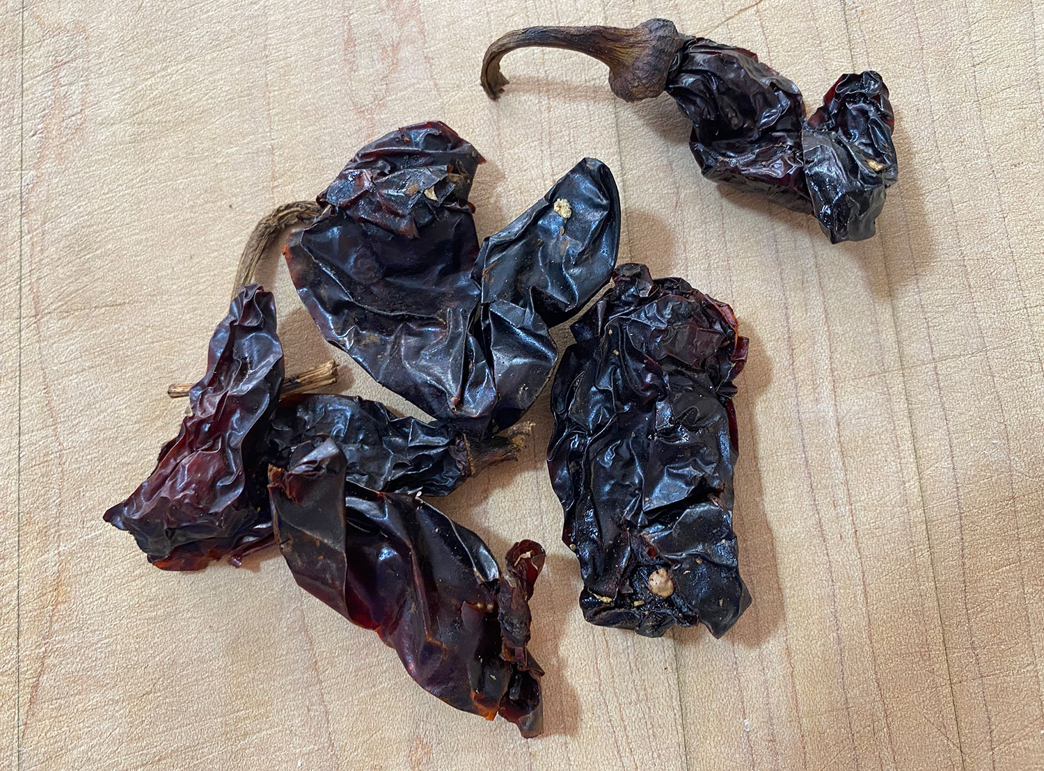 moritas chiles que se usan en la receta de salsa morita de Zandoyo